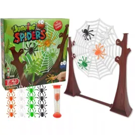 skaczace-pajaki-gra-zrecznosciowa-dla-dzieci-rodziny-16-pajakow-2-4-graczy