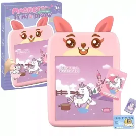 tablica-magnetyczna-do-rysowania-dla-dziewczynki-ukladanka-jednorozec-pisak