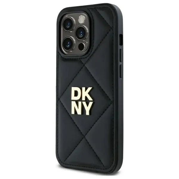 etui-dkny-quilted-stack-logo-na-iphone-14-pro-czarne-stan-nowy