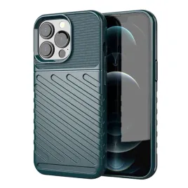 thunder-case-elastyczne-pancerne-etui-pokrowiec-iphone-13-pro-zielony