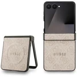 etui-guess-4g-classic-magsafe-do-samsung-galaxy-z-flip7-rozowy