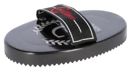 zgrzeblo-dla-konia-z-logo-ze-szlufka-czarny-16-cm-covalliero