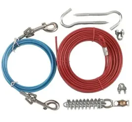 zestaw-wybiegowy-dla-psa-linka-z-amortyzatorem-kerbl