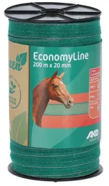 tasma-ogrodzeniowa-economy-200m-x-20mm-zielono-szara-kerbl