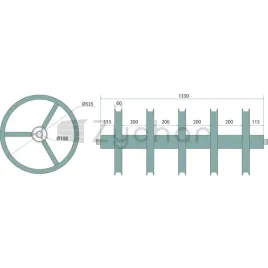 czesc-rolkowa-5-pierscieni-1400-mm-12360141
