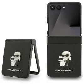 etui-karl-lagerfeld-saffiano-karlandchoupette-pin-do-samsung-galaxy-z-flip7-c