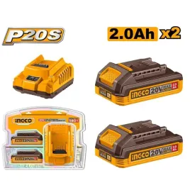 zestaw-zasilajacy-2x-akumulator-litowo-jonowy-20v-2ah-ladowarka-2a