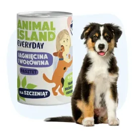 animal-island-everyday-mokra-karma-dla-szczeniat-wolowina-and-jagniecina-400g