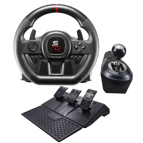 SUBSONIC SUPERDRIVE GS650-X KIEROWNICA ZE SKRZYNIĄ BIEGÓW + PEDAŁY PS4 XBOX