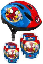 spiderman-spider-zestaw-kask-4-ochraniacze-rower