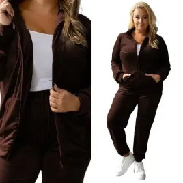 damski-dres-komplet-welurowy-bez-kaptura-4xl-5xl