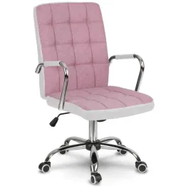 fotel-biurowy-materialowy-benton-rozowo-bialy