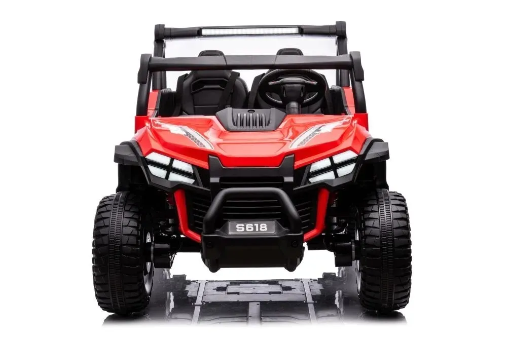 auto-na-akumulator-s618-czerwone-4x4-stan-nowy