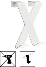 wieszak-2-haczyki-ze-stali-reczniki-na-drzwi-szafke-bialy