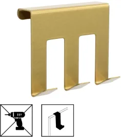 wieszak-3-haczyki-ze-stali-reczniki-na-drzwi-szafke-zloty