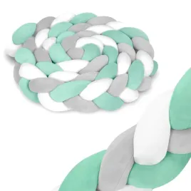 otulacz-do-lozeczka-ricokids-3m-mietowo-szary