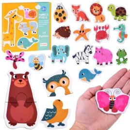 kolorowe-puzzle-ukladanka-24-zwierzatka-lew-krowa-motyl-lis-za4749