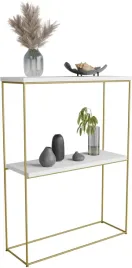 konsola-metalowa-toaletka-stolik-polka-stojaca-loft-zloty-bialy-mat-glamour