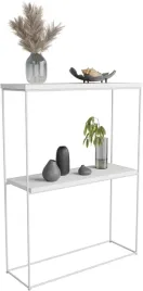konsola-metalowa-toaletka-stolik-polka-stojaca-loft-bialy-matowy-60x20h80