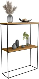 nowoczesna-konsola-podwojna-przedpokoj-loft-60x20x80-czarna-dab-lancelot