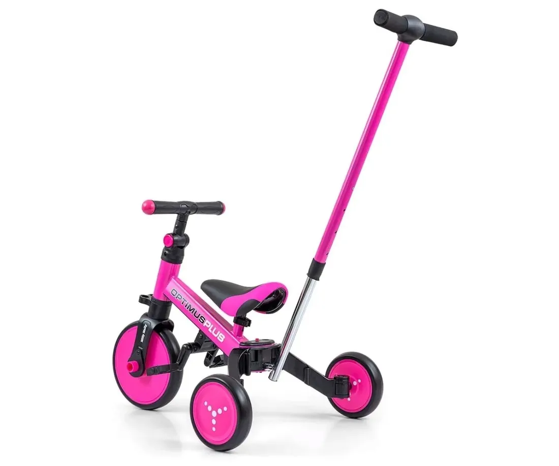 milly-mally-rowerek-4w1-optimus-plus-pink