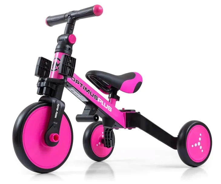 milly-mally-rowerek-4w1-optimus-plus-pink-marka-milly-mally