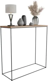 nowoczesna-konsola-toaletka-przedpokoj-loft-80x30x80-czarna-dab-lancelot