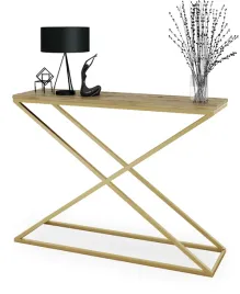 konsola-x-metalowa-toaletka-stolik-polka-stojaca-loft-zloty-artisan-glamour