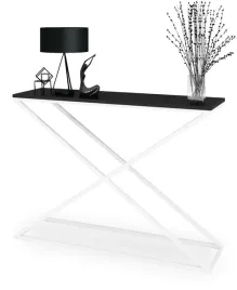 konsola-x-metalowa-toaletka-stolik-polka-stojaca-loft-bialy-czarny-110x30