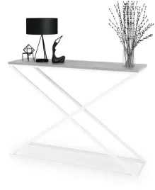 konsola-x-metalowa-toaletka-stolik-polka-stojaca-loft-bialy-beton-110x30h80