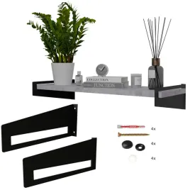 wiszaca-polka-scienna-salon-przedpokoj-loft-czarny-beton-jasny