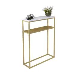 konsola-metalowa-toaletka-stolik-polka-stojaca-loft-zloty-bialy-polysk-glam