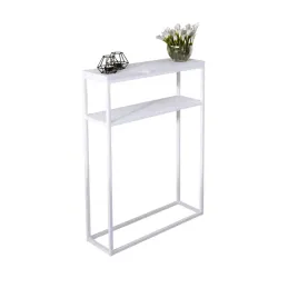 konsola-metalowa-toaletka-stolik-polka-stojaca-loft-bialy-polysk-60x20h80