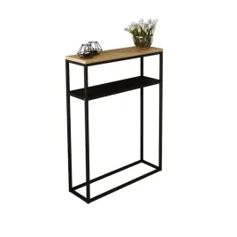 konsola-metalowa-toaletka-stolik-polka-stojaca-loft-czarny-lancelot-60x20