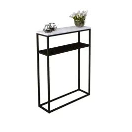 konsola-metalowa-toaletka-stolik-polka-stojaca-loft-bialy-polysk-60x20h80