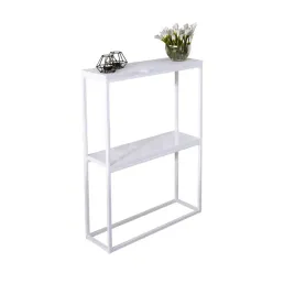 konsola-podwojna-z-polka-przedpokoj-loft-60x20h80-biala-blat-bialy-polysk