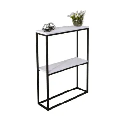 konsola-metalowa-toaletka-stolik-polka-stojaca-loft-bialy-polysk-60x20h80