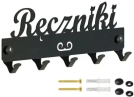 wieszak-reczniki-metalowy-czarny-kuchnia-lazienka-28-cm