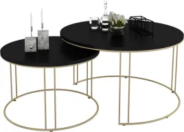 zestaw-okraglych-stolikow-kawowych-2w1-salon-loft-zloty-czarny-minipearl