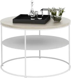 stolik-kawowy-okragly-z-polka-loft-salon-55x55x37-bialy-dab-sonoma