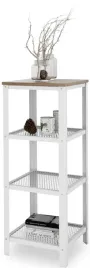 regal-skrecany-4-poziomy-industrial-salon-metal-bialy-dab-lancelot