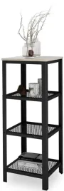 regal-skrecany-4-poziomy-industrial-salon-metal-czarny-dab-sonoma