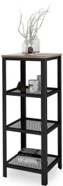 regal-skrecany-4-poziomy-industrial-salon-metal-czarny-dab-lancelot