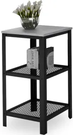 regal-skrecany-3-poziomy-industrial-salon-40x40x80-czarny-beton-jasny