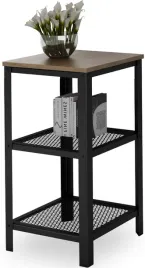 regal-skrecany-3-poziomy-industrial-salon-40x40x80-czarny-dab-lancelot