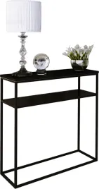 konsola-metalowa-toaletka-stolik-polka-stojaca-loft-czarny-matowy-80x30h80