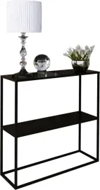 konsola-metalowa-toaletka-stolik-polka-stojaca-loft-czarny-matowy-80x30h78