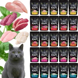 mokra-karma-100g-x-25szt-rafi-dolna-noteci-mix-smakow-dla-kotow-bez-zboz