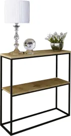 konsola-metalowa-toaletka-stolik-polka-stojaca-loft-czarny-artisan-60x20h80