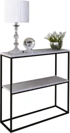 konsola-metalowa-toaletka-stolik-polka-stojaca-loft-czarny-beton-60x20h80